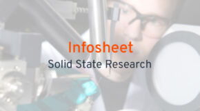 Excellence in solid state research